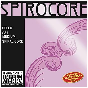 チェロ弦 スピロコア 4/4サイズセット Amazon.co.jp: THOMASTIK SPIROCORE スピロコア チェロ弦 A線